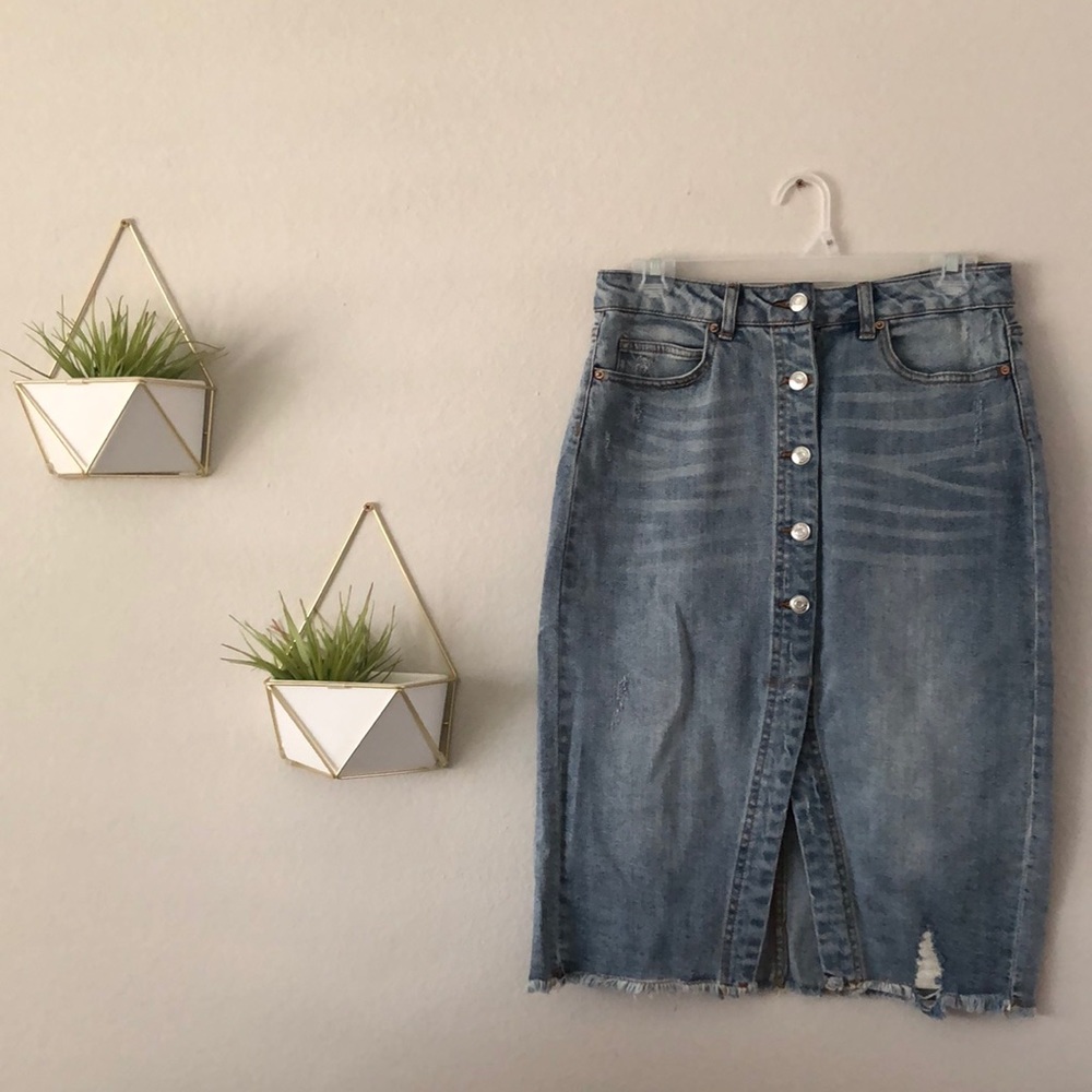 Denim Skirt